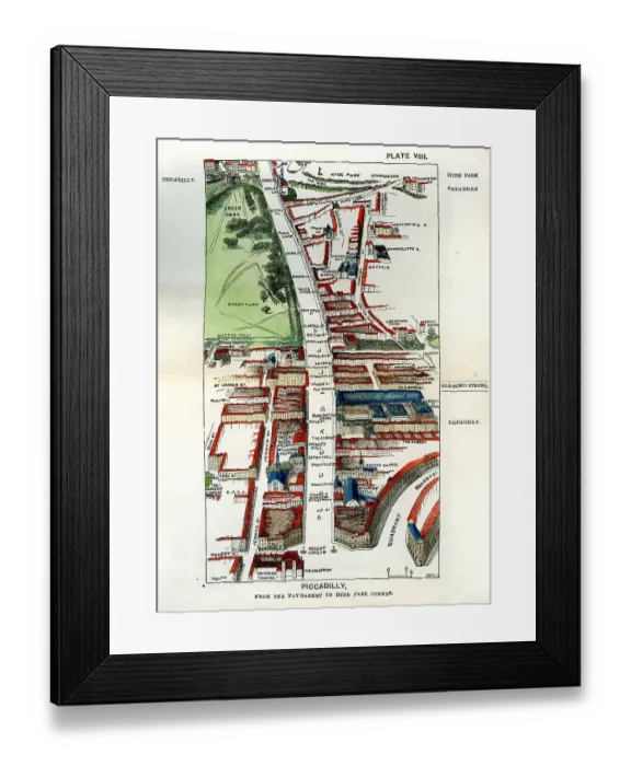 Framed Print : Walks of London - Regent Street From Waterloo ? Framed Print : Walks of London - Regent Street From Waterloo ?
