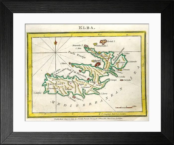 Framed Print : Elba Framed Print : Elba