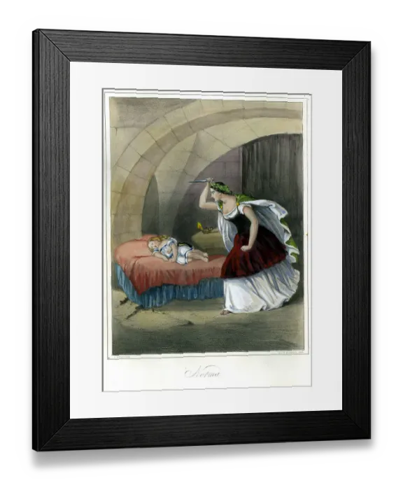 Framed Print : Opera - Norma Framed Print : Opera - Norma