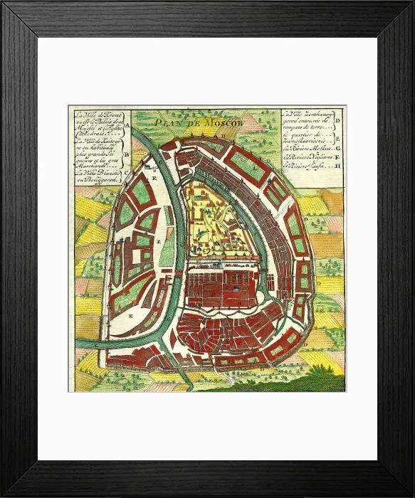 Framed Print : Moscow Framed Print : Moscow