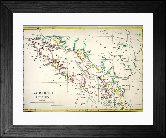 Framed Print : Vancouver Island Framed Print : Vancouver Island