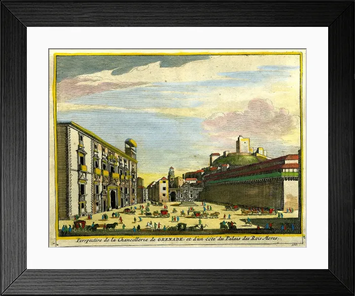 Framed Print : Palace of The Moorish Kings, Grenada Framed Print : Palace of The Moorish Kings, Grenada