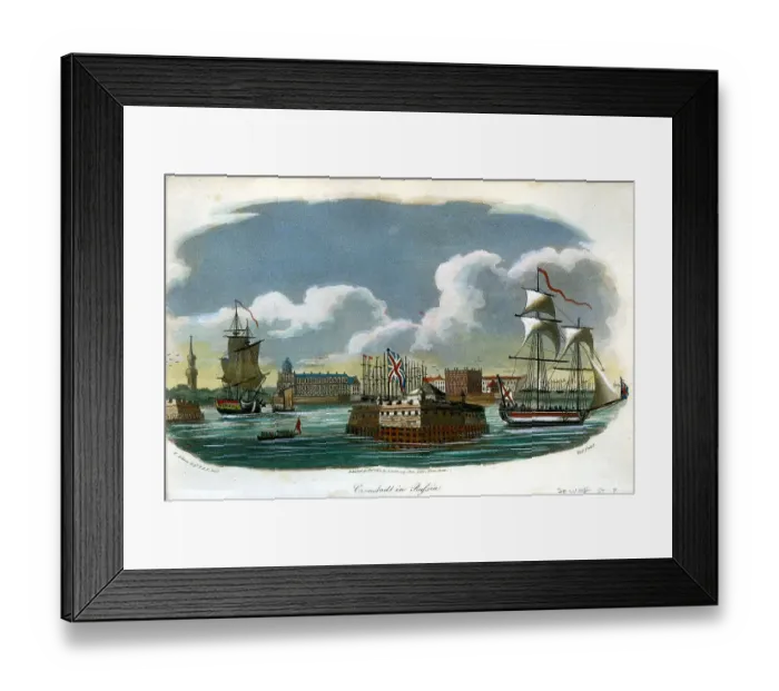 Framed Print : Cronstadt, Russia Framed Print : Cronstadt, Russia