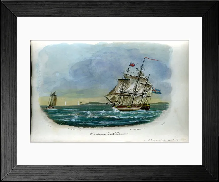 Framed Print : Charlestown, North Carolina Framed Print : Charlestown, North Carolina