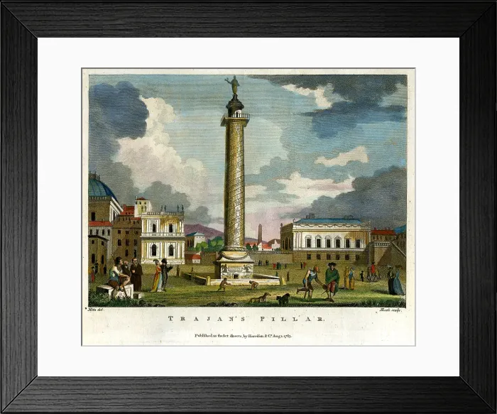 Framed Print : Trojan's Pillar