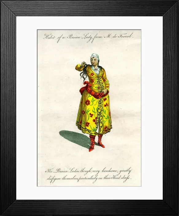 Framed Print : Persian Lady Framed Print : Persian Lady