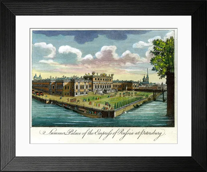 Framed Print : St Petersberg, Palace of The Empress of Russia Framed Print : St Petersberg, Palace of The Empress of Russia