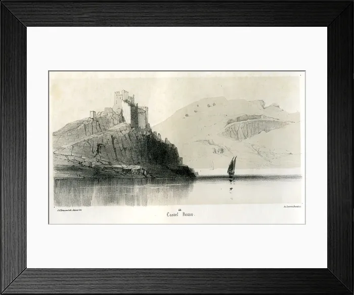 Framed Print : Castel Rosso Framed Print : Castel Rosso