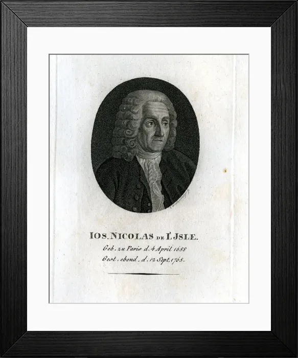 Framed Print : Ios Nicolas De L'Isle - Cartographer Framed Print : Ios Nicolas De L'Isle - Cartographer