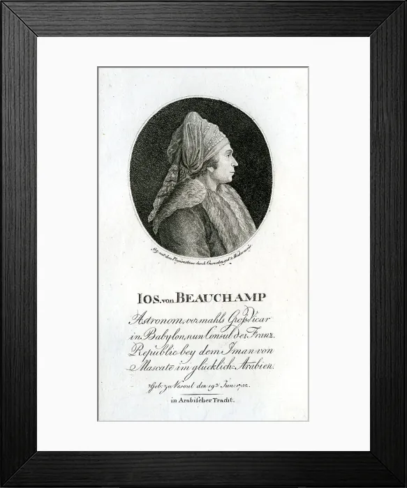 Framed Print : Ios Von Beauchamp, Astronomer Framed Print : Ios Von Beauchamp, Astronomer
