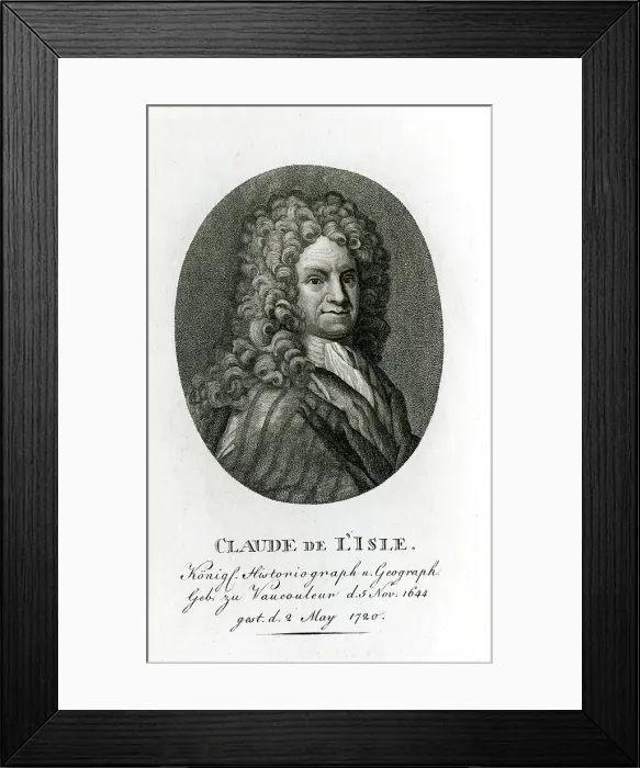 Framed Print : Claude De L'Isle Framed Print : Claude De L'Isle