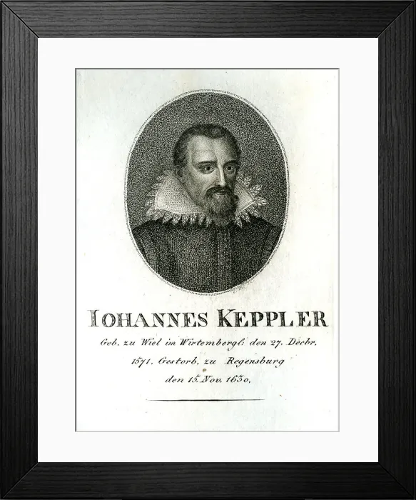 Framed Print : Iohannes Keppler - Astronomer Framed Print : Iohannes Keppler - Astronomer