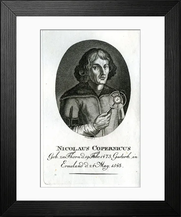 Framed Print : Nicolaus Copernicus - Astronomer Framed Print : Nicolaus Copernicus - Astronomer