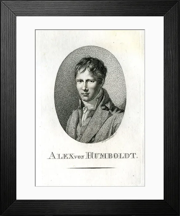 Framed Print : Alex Von Humboldt - Philosopher and Traveller Framed Print : Alex Von Humboldt - Philosopher and Traveller