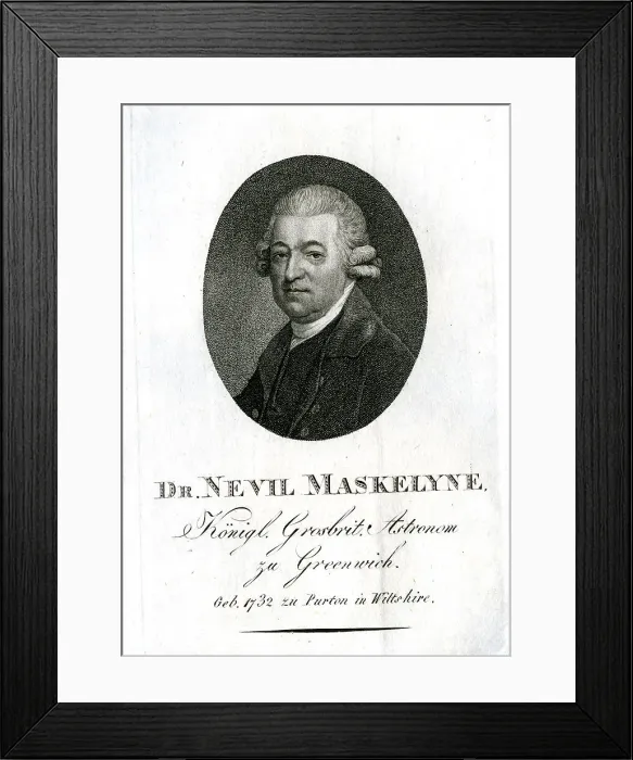 Framed Print : Dr Nevil Maskelyne - Astronomer Framed Print : Dr Nevil Maskelyne - Astronomer