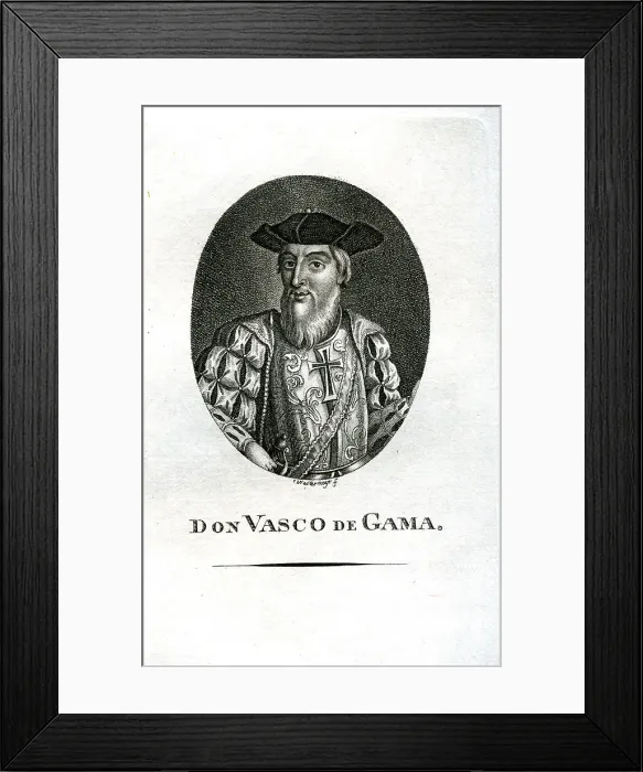 Framed Print : Don Vasco De Gama - Explorer Framed Print : Don Vasco De Gama - Explorer
