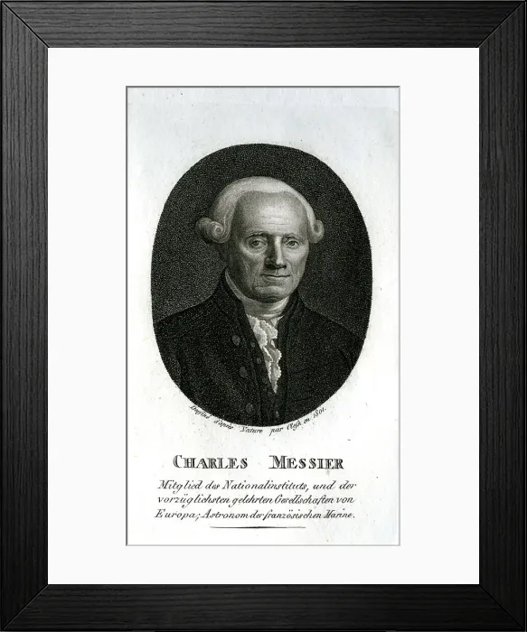 Framed Print : Charles Messier - Astronomer Framed Print : Charles Messier - Astronomer