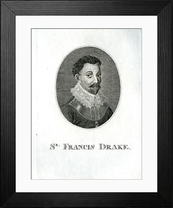 Framed Print : Sir Francis Drake - Explorer Framed Print : Sir Francis Drake - Explorer