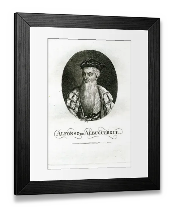 Framed Print : Alfonso De Albuquerque - Adventurer Framed Print : Alfonso De Albuquerque - Adventurer