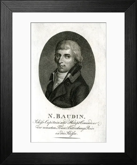 Framed Print : N Baudin - Captain and Commander Framed Print : N Baudin - Captain and Commander