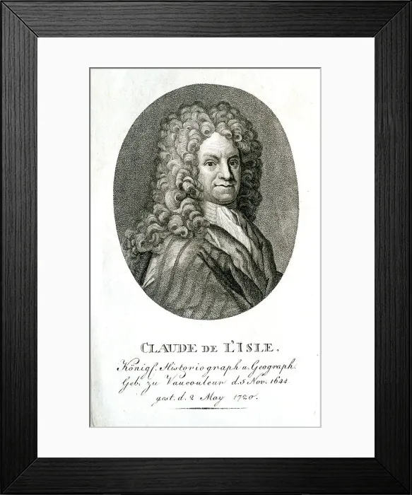 Framed Print : Claude De L'Isle Framed Print : Claude De L'Isle