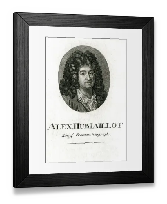 Framed Print : Alex Hub Jaillot - Cartographer Framed Print : Alex Hub Jaillot - Cartographer