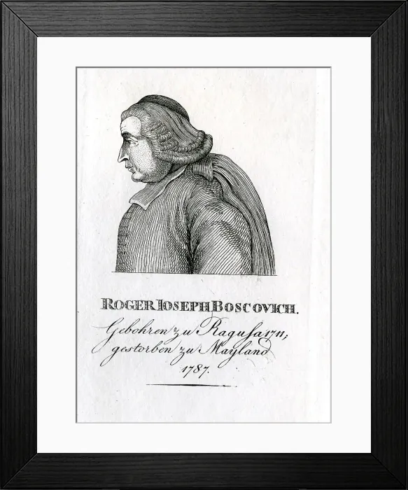 Framed Print : Roger Joseph Boscovich - Cartographer Framed Print : Roger Joseph Boscovich - Cartographer
