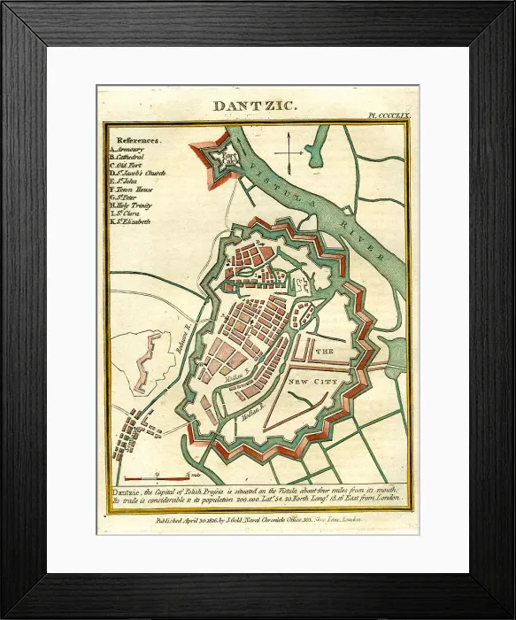 Framed Print : Danzig Framed Print : Danzig