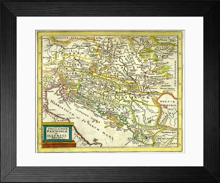Framed Print : Pannonia and Illyrica, Persian Gulf Framed Print : Pannonia and Illyrica, Persian Gulf