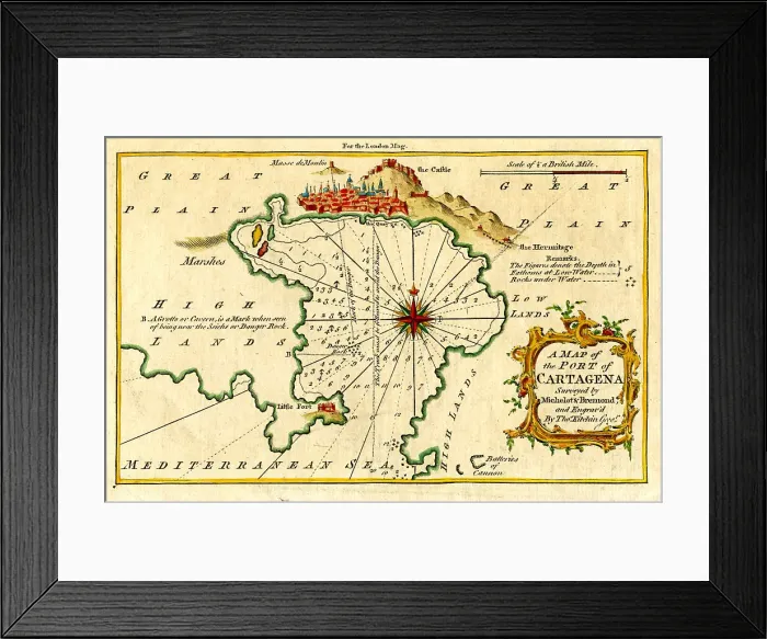 Framed Print : Port of Cartagena Framed Print : Port of Cartagena