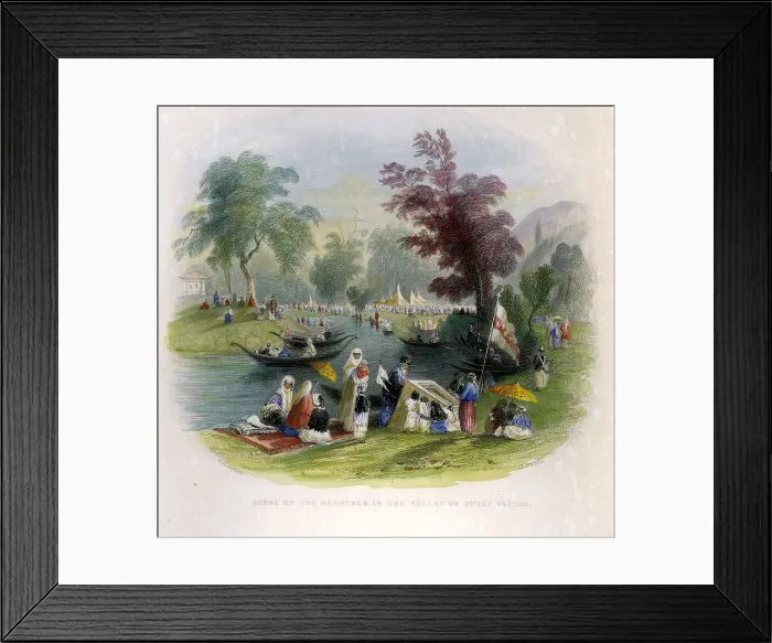 Framed Print : View of The Bosphorus, Asia Framed Print : View of The Bosphorus, Asia