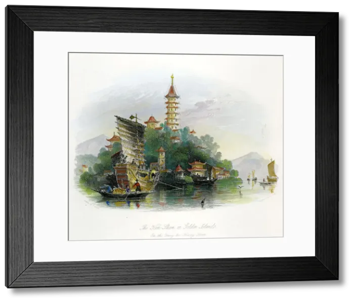 Framed Print : Yang Tse Kiang River, China Framed Print : Yang Tse Kiang River, China