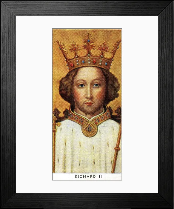 Framed Print : King Richard Ii Framed Print : King Richard Ii