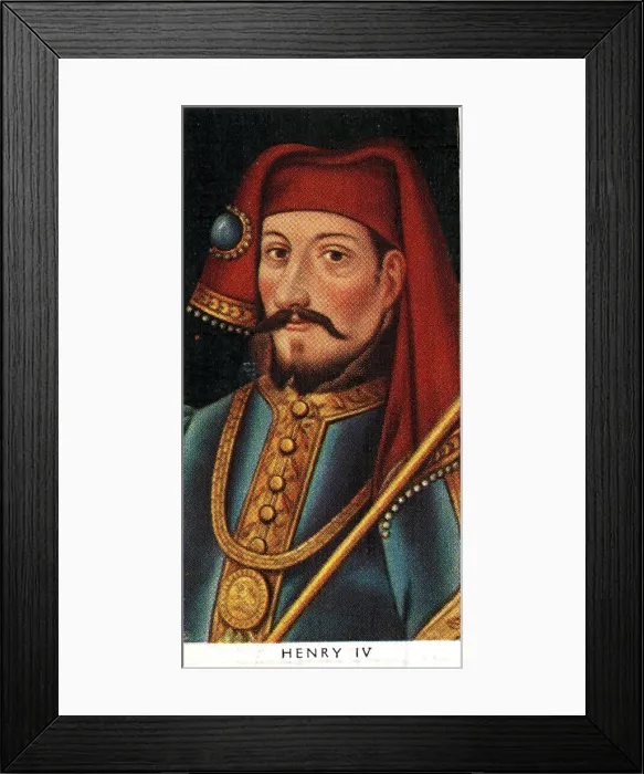 Framed Print : King Henry Iv Framed Print : King Henry Iv