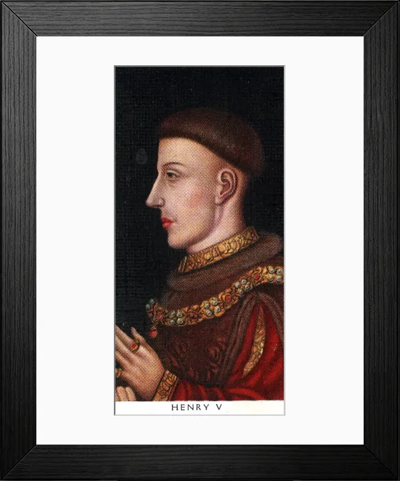 Framed Print : King Henry V Framed Print : King Henry V
