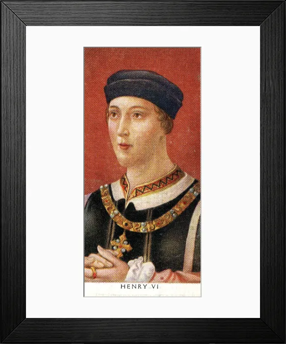 Framed Print : King Henry Vi Framed Print : King Henry Vi