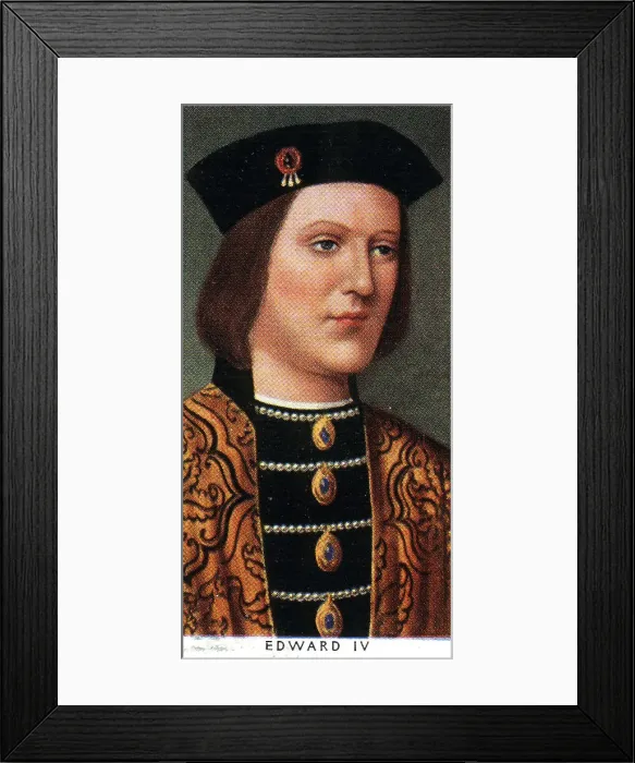 Framed Print : King Edward Iv Framed Print : King Edward Iv