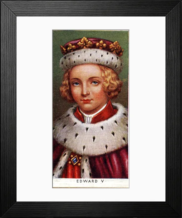 Framed Print : King Edward V Framed Print : King Edward V