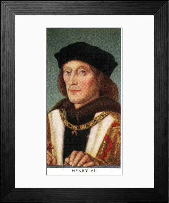 Framed Print : King Henry Vii Framed Print : King Henry Vii