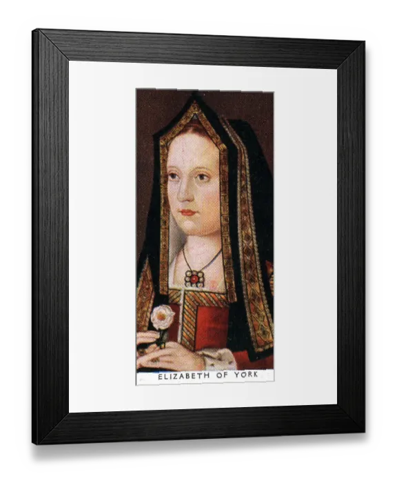 Framed Print : Elizabeth of York (Wife of Henry Vii, Mother of Henry Viii) Framed Print : Elizabeth of York (Wife of Henry Vii, Mother of Henry Viii)