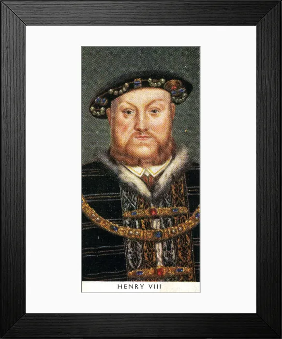 Framed Print : King Henry Viii Framed Print : King Henry Viii