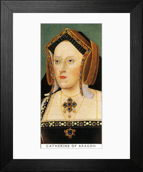 Framed Print : Catherine of Aragon (Wife of Henry Viii) Framed Print : Catherine of Aragon (Wife of Henry Viii)