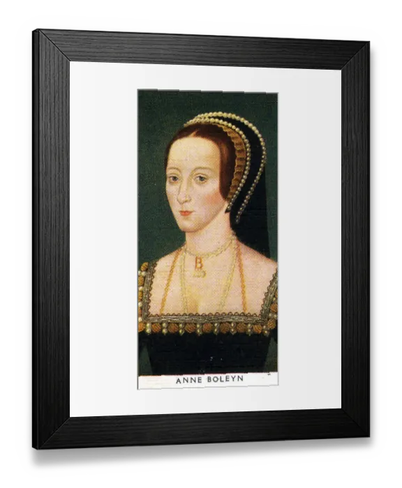 Framed Print : Anne Boleyn (Wife of Henry Viii) Framed Print : Anne Boleyn (Wife of Henry Viii)