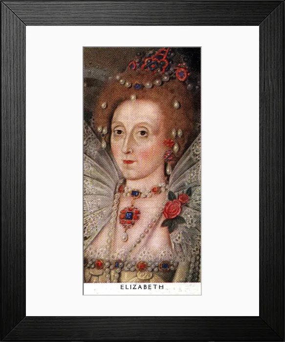 Framed Print : Queen Elizabeth I Framed Print : Queen Elizabeth I