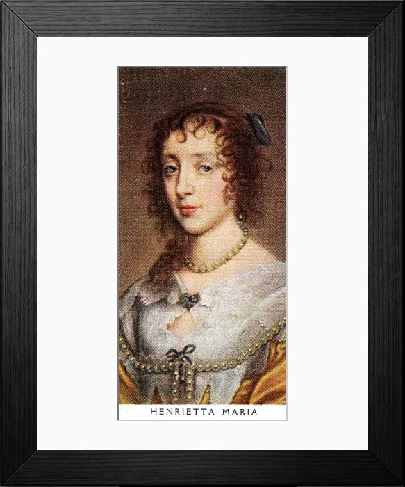 Framed Print : Henrietta Maria (Wife of Charles I) Framed Print : Henrietta Maria (Wife of Charles I)