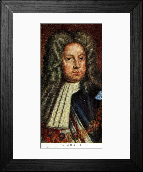 Framed Print : King George I Framed Print : King George I