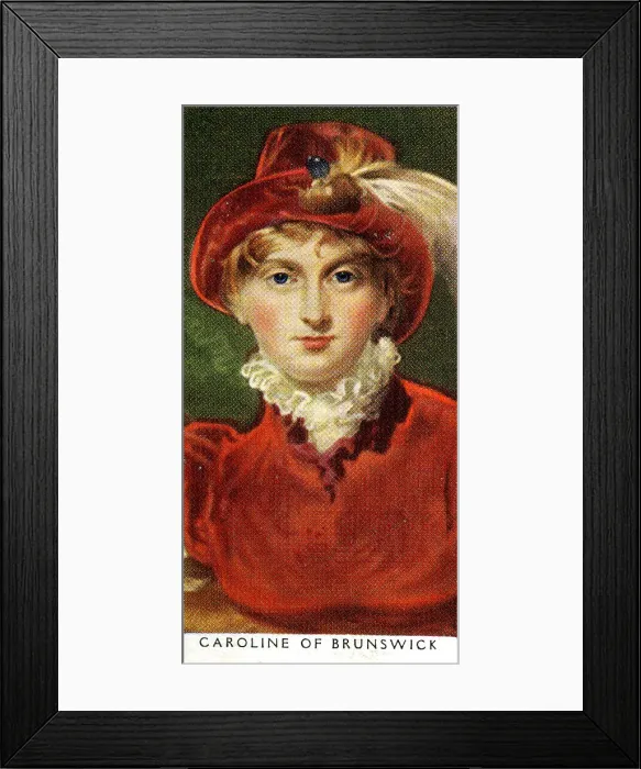 Framed Print : Caroline of Brunswick (Wife of George Iv) Framed Print : Caroline of Brunswick (Wife of George Iv)