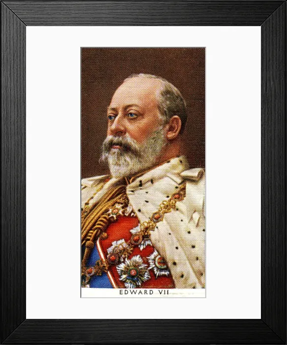Framed Print : King Edward Vii Framed Print : King Edward Vii