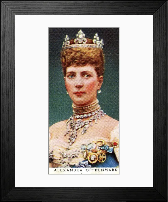 Framed Print : Alexandra of Denmark (Wife of Edward Vii) Framed Print : Alexandra of Denmark (Wife of Edward Vii)