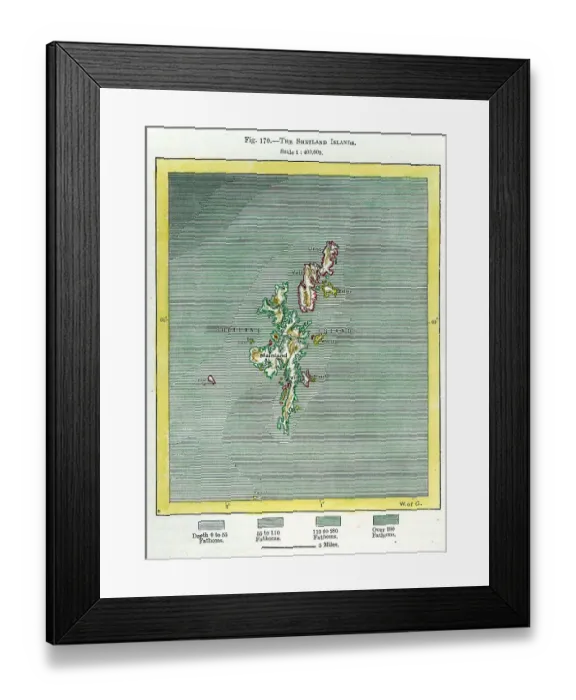 Framed Print : Shetland Islands, Scotland Framed Print : Shetland Islands, Scotland